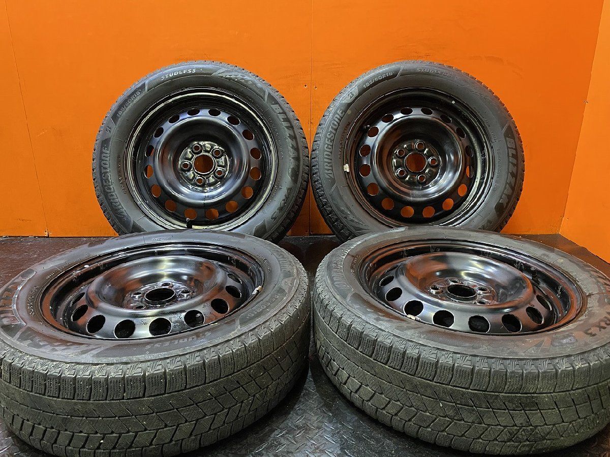 シエンタ170等スタッドレスタイヤ・ホイールセット　VRX3 185/60R15 Amazon | 【適合車種:トヨタ シエンタ(170系)2015-2022