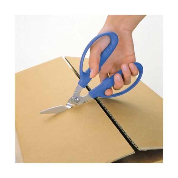 長谷川刃物 厚紙ハサミ 226mm PS-6500H 1セット 10個