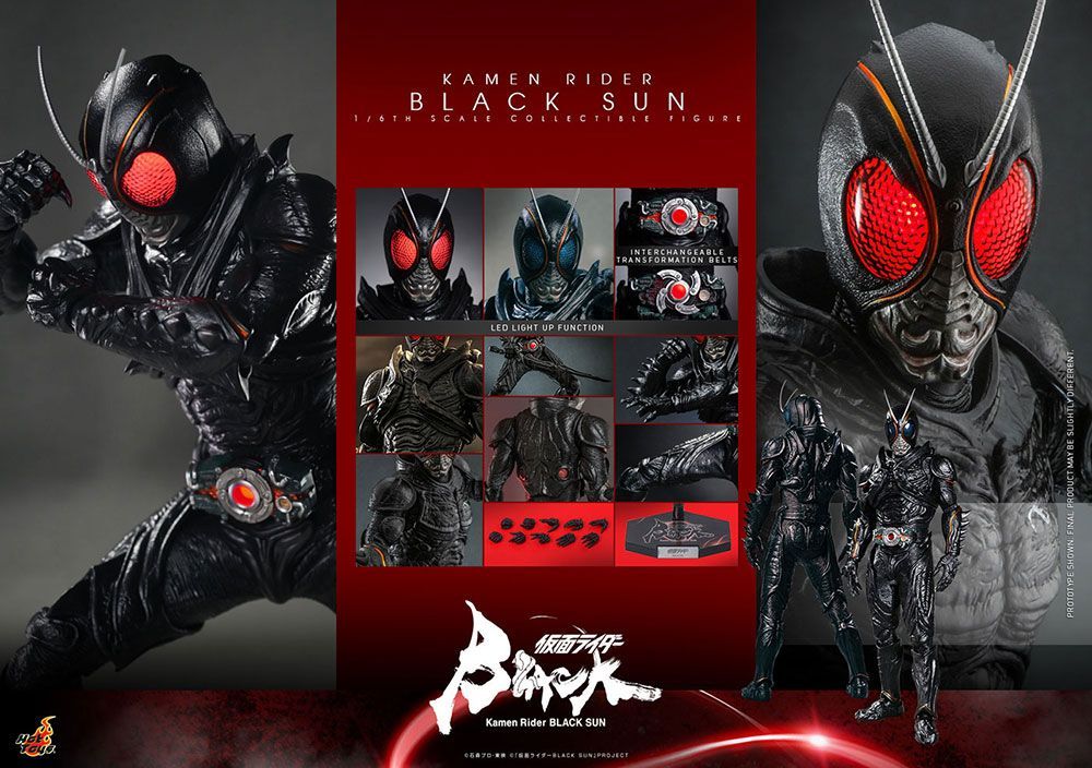 ホットトイズ テレビ マスターピース 仮面ライダーBLACK SUN 1|6スケールフィギュア 仮面ライダーBLACK SUN