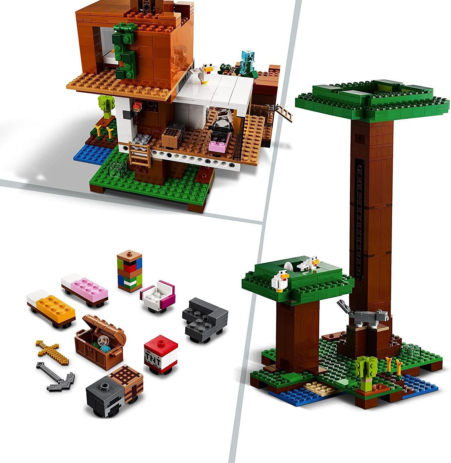 正規品-未開封】レゴ(LEGO) マインクラフト ツリーハウス 21174 - メルカリ