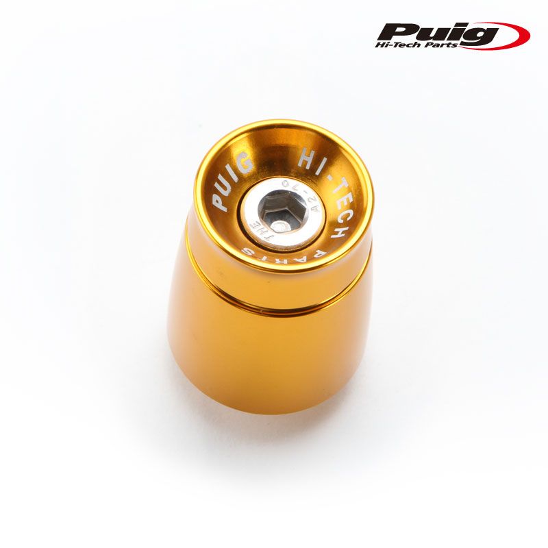 ごま Puig 21008O SHORT BAR ENDS WEIGHTS WITH RIM [GOLD] KAWASAKI