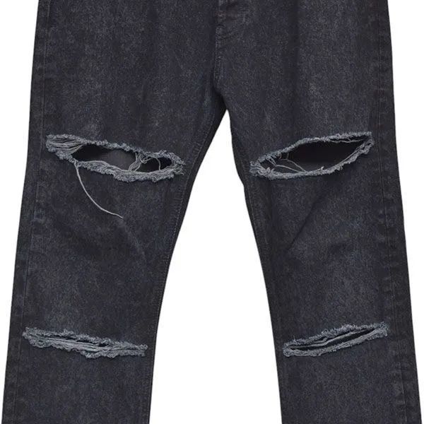 MARNI マルニ 2024AW Marble-Dyed Jeans ダメージ加工デニムパンツ 