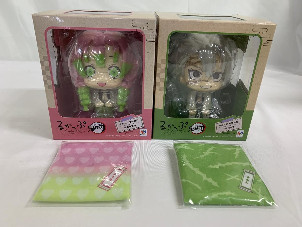 【限定特典 座布団付き】鬼滅の刃 るかっぷ 不死川実弥 甘露寺蜜璃 鬼滅の刃」甘露寺蜜璃＆不死川実弥、両極端な2人が一緒に