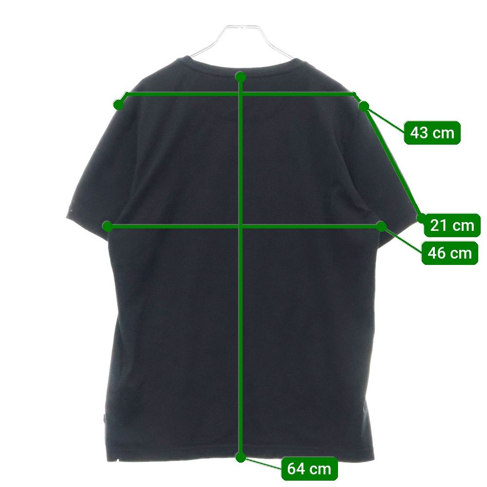 FENDI (フェンディ) FFボックスロゴパッチ半袖Tシャツ 半袖カットソー