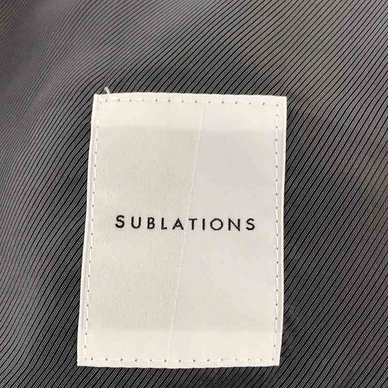 美品】 SUBLATIONS / サブレーション | Super140 WOOL WIDE EASY 3/4