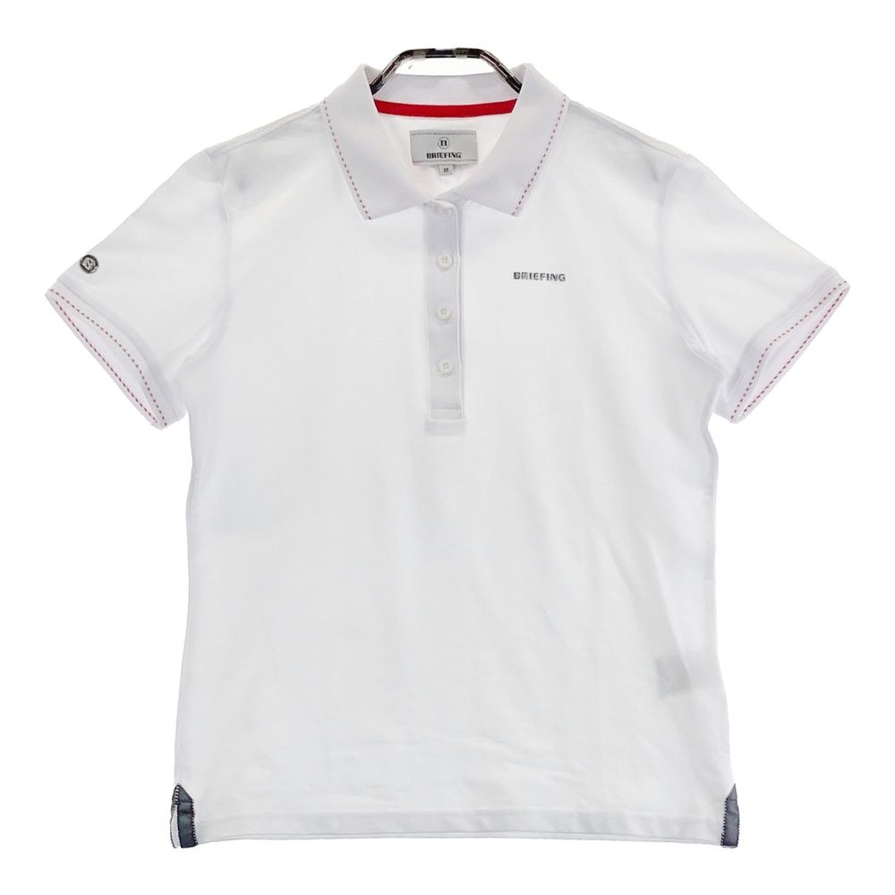 BRIEFING ブリーフィング 半袖ポロシャツ Mサイズ ホワイト