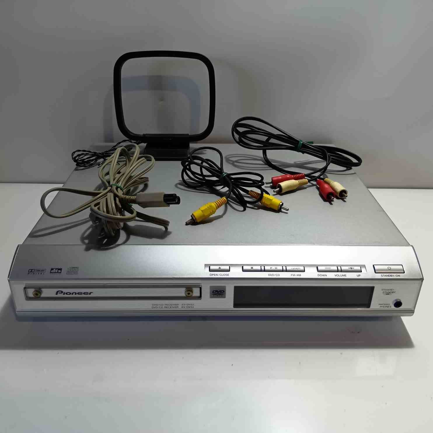 PIONEER パイオニア DVD CDレシーバー ホームシアター XV-DV33