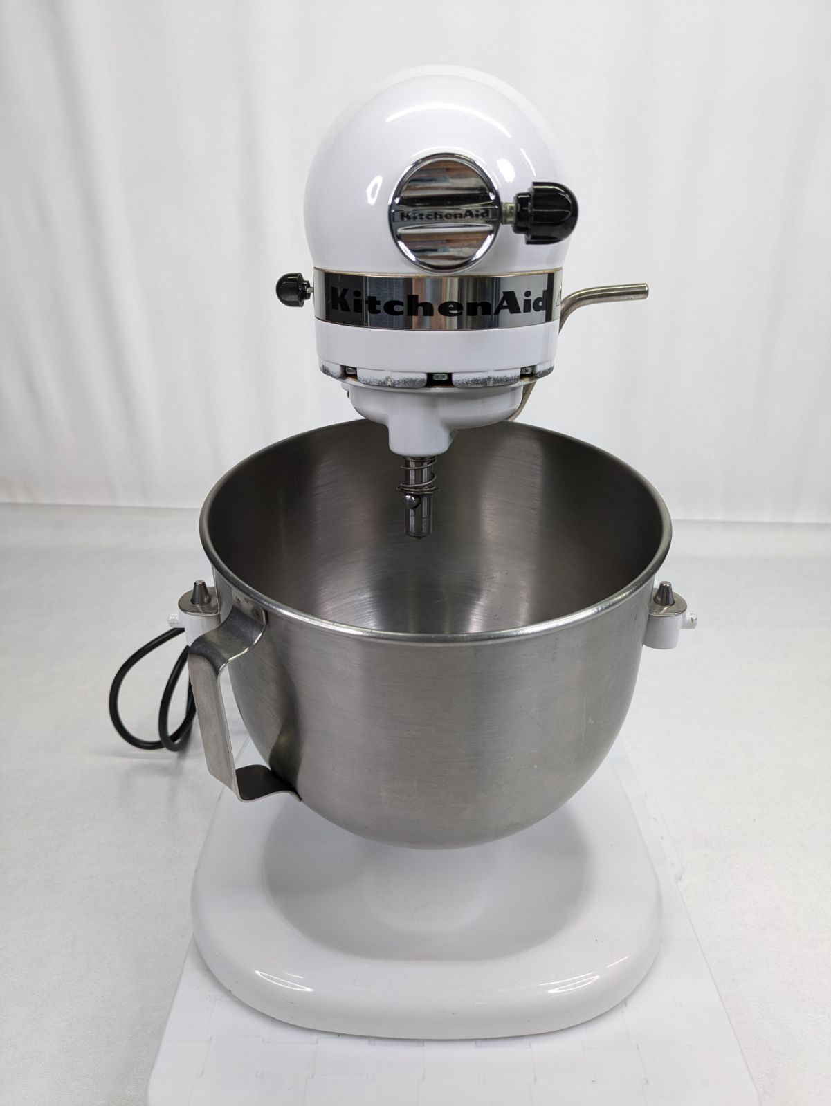 KitchenAid キッチンエイド　スタンドミキサー　KSM5WH 動作保証 通電確認済み】kitchenaid・キッチンエイド・KSM5WH・スタンド