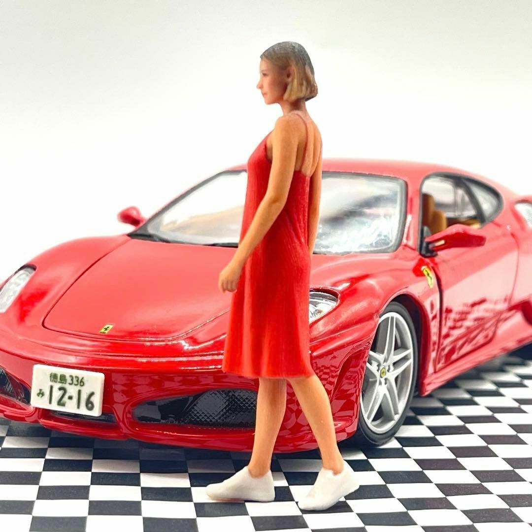 JOY2-RED 1/18★フィギュア★1/64より大★ミニカーに★ジオラマに JOY2-RED 1/18☆フィギュア☆1/64より大☆ミニカーに☆ジオラマ