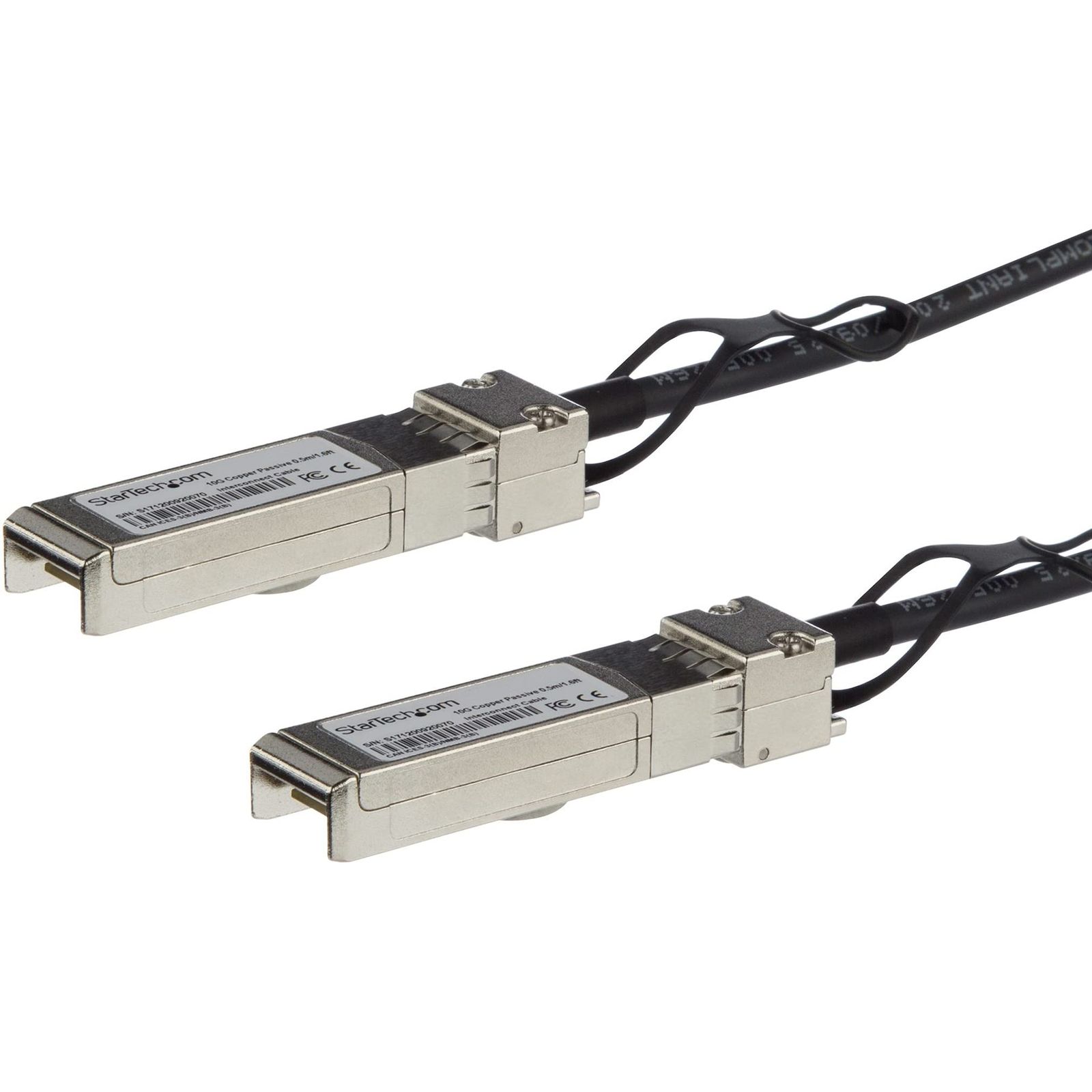 StarTech.com DAC Twinaxケーブル|5m|MSA対応アンコード|銅線ダイレクトアタッチケーブル|MSA準拠スイッチ対応 SFP10GPC5M