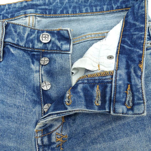 スビ　ksubi　デニムパンツ　36 KSUBI スビ☆ジーンズ スリム テーパード ロゴ タグ 刺繍 (KSUBI