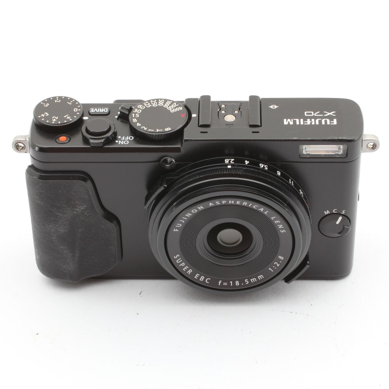 JM120-0002-79800☆極上品☆FUJIFILM (フジフイルム) X70 ブラック 【【シリアルナンバー : 6C000900】