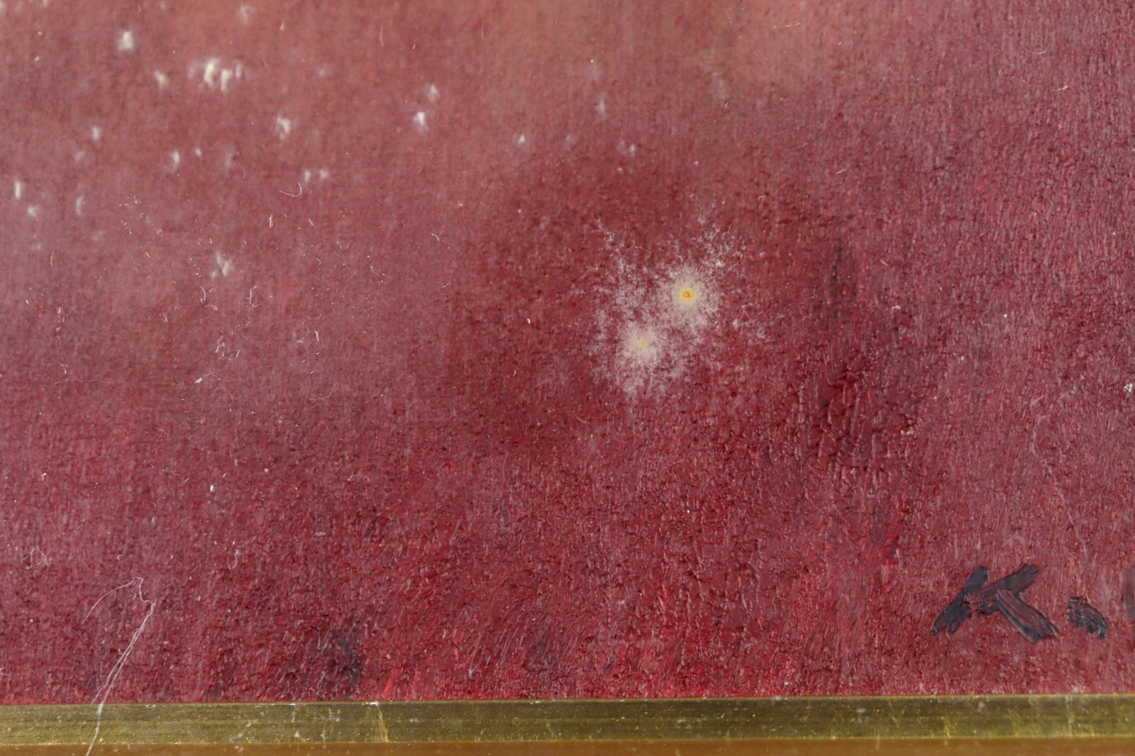 肉筆油彩画【裸婦画】直筆サインあり 絵画 油彩肉筆画 安藤みくに『乙女狂想3』SMサイズ 個展作品