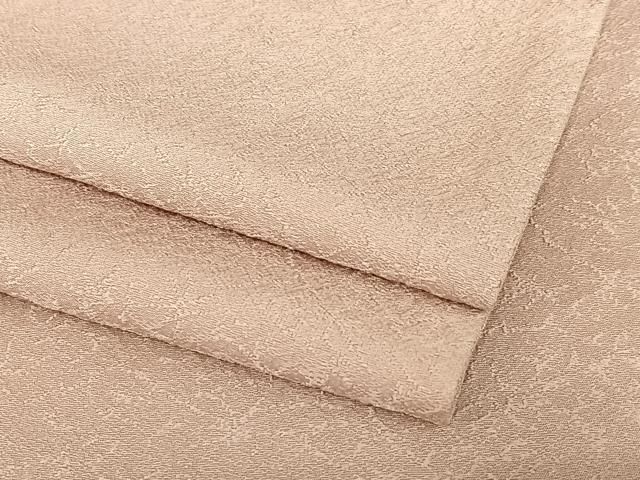 平和屋着物●上質な色無地 氷割れ地紋 鴇浅葱色 正絹 AABB6423zg