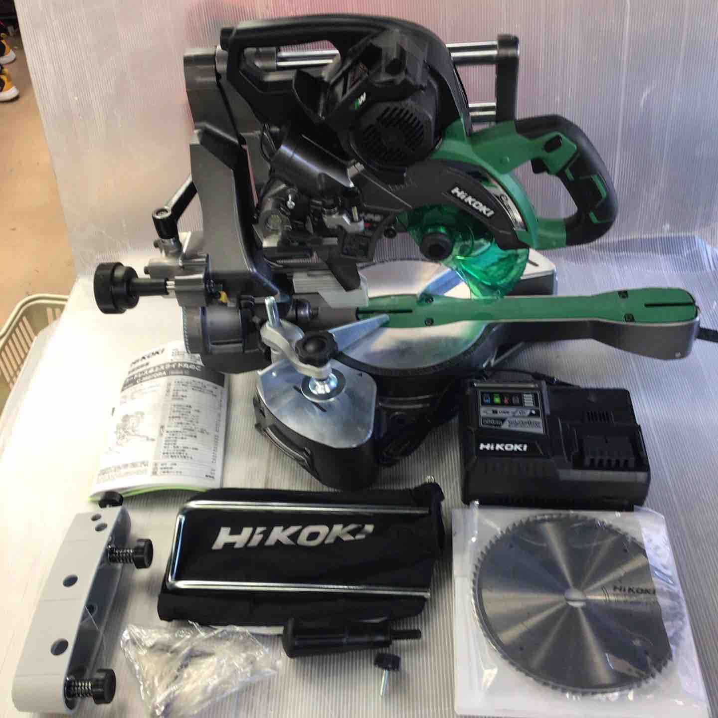 ハイコーキ HIKOKI 旧 日立工機 コードレス卓上スライド丸のこ C3607DRA K XPS 草加店