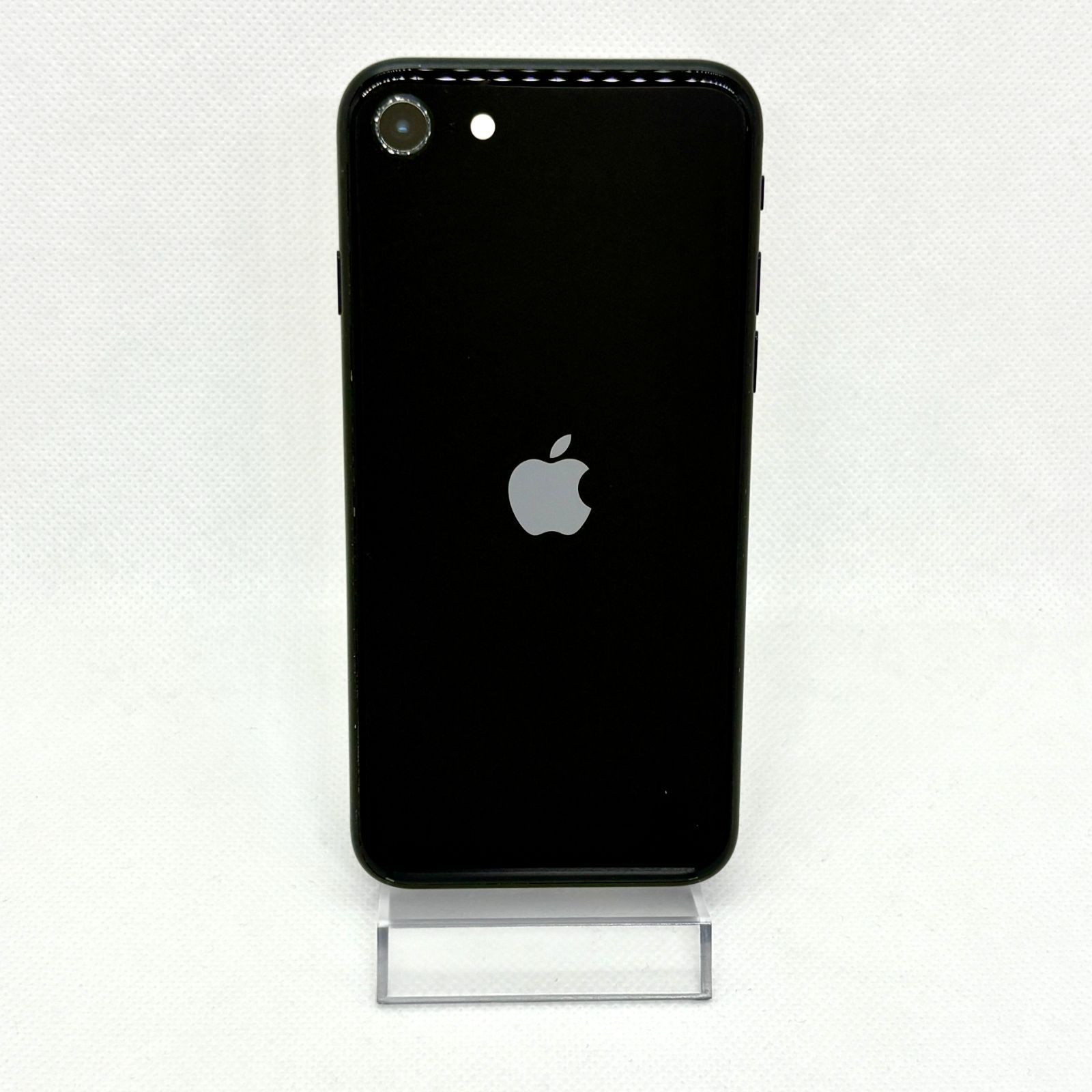 良品】【新品バッテリー100%】iPhone SE3 64GB ブラック 0694 SIM 