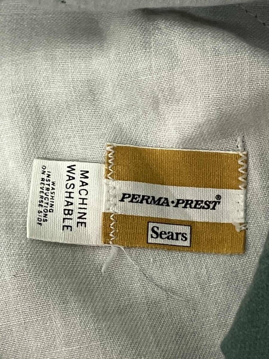 Sears シアーズ 70～80S SCOVILL スゴービル ジップ コーデュロイパンツ サイズ表記なし グリーン MERCADOAVALIA_COM_BR