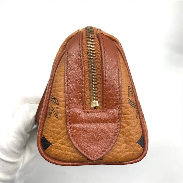 美品 MCM エムシーエム ヴィセトス柄 2WAY ショルダー ミニボストン