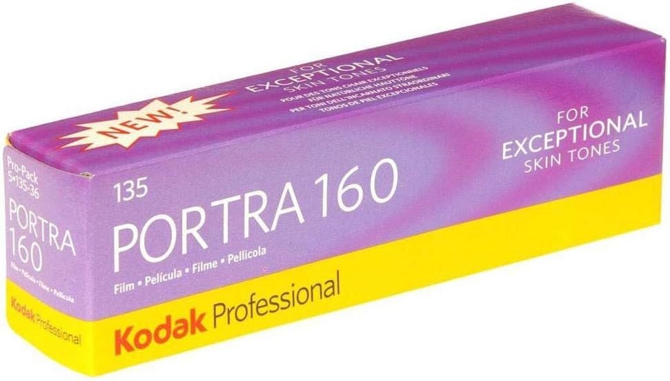 Kodak カラーネガティブフィルム プロフェッショナル用 35mm ポートラ160 36枚 5本パック 6031959