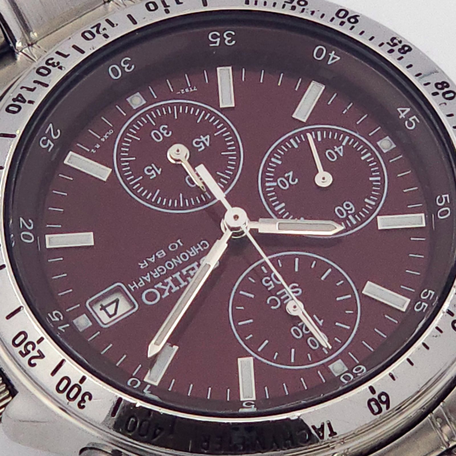 SEIKO セイコー クロノグラフ 7T92-0DW0 QZ 動作品 - メルカリ