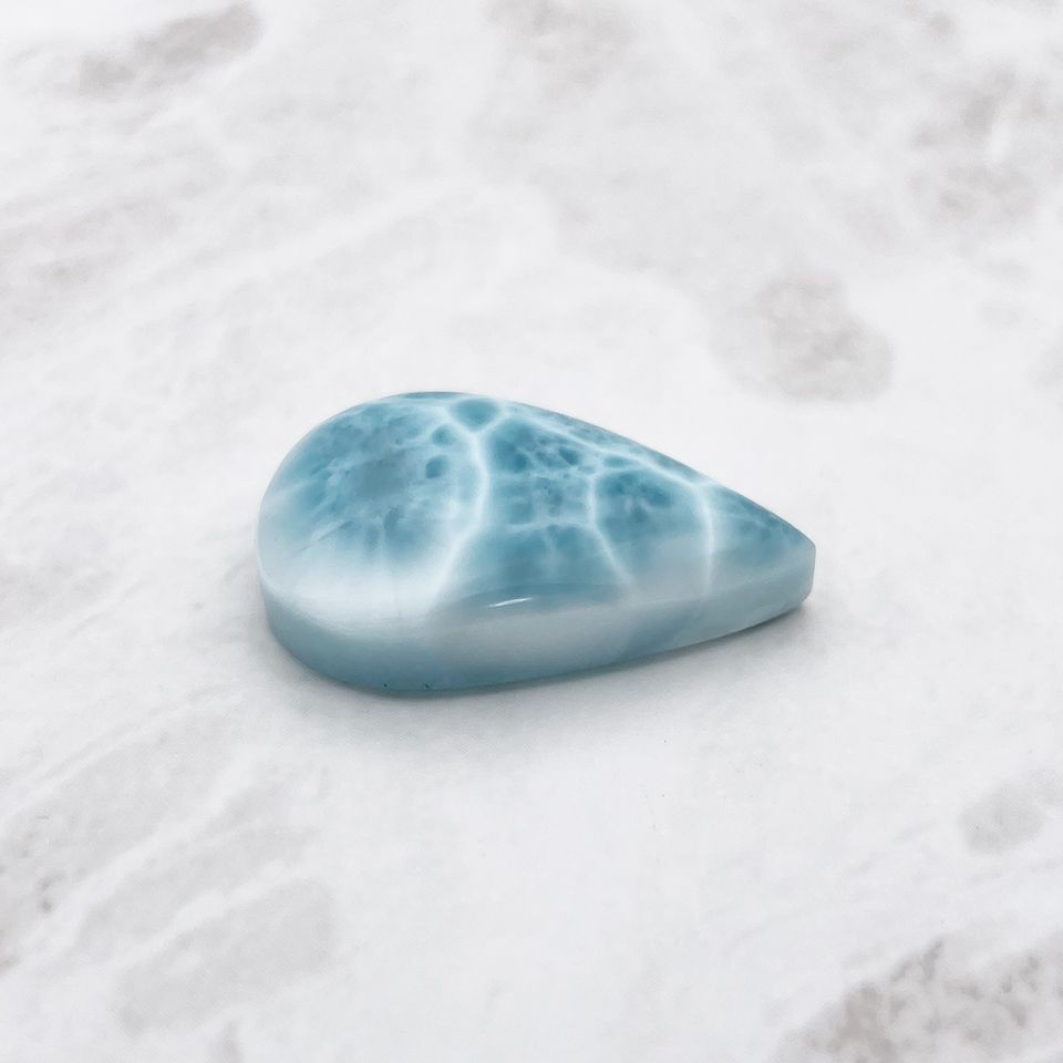 ラリマー 涙型 ルース石