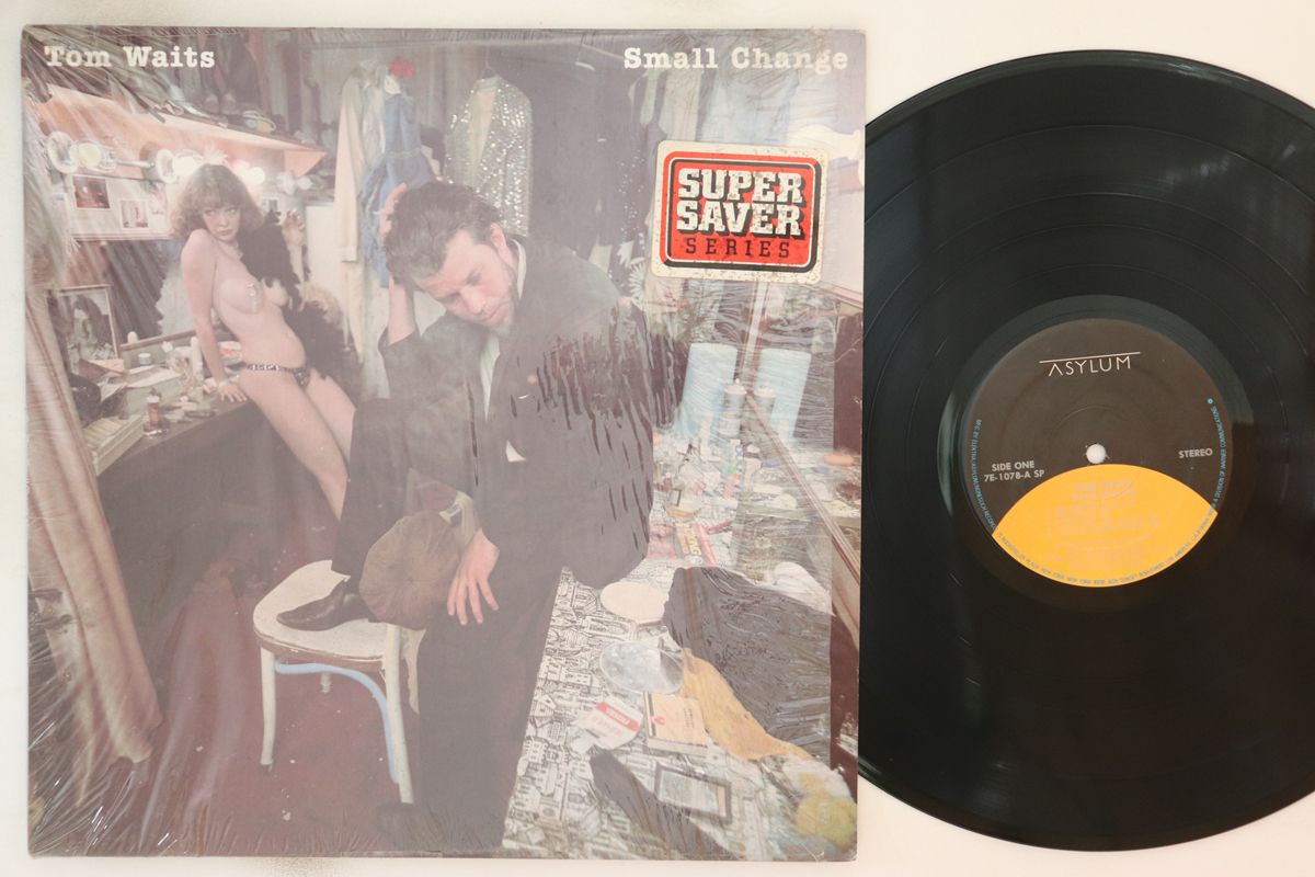 米LP Tom Waits Small Change 7E1078 ASYLUM /00260 - メルカリ