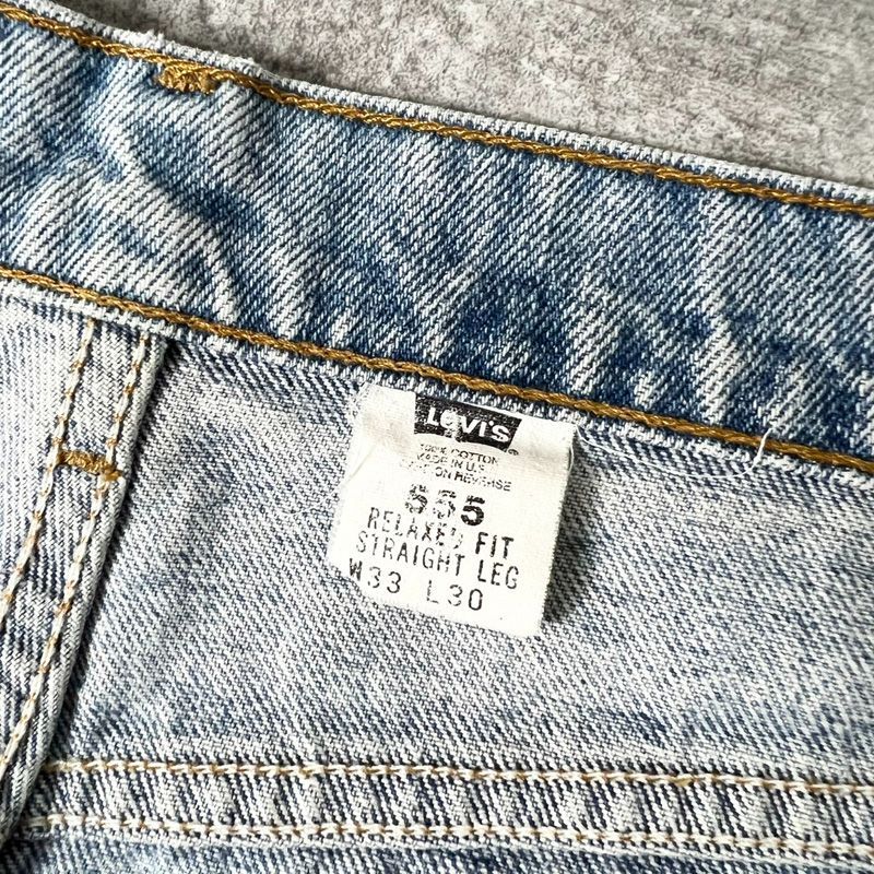 90s USA製 Levis 555 デニム パンツ 33 30 / 90年代 リーバイス 