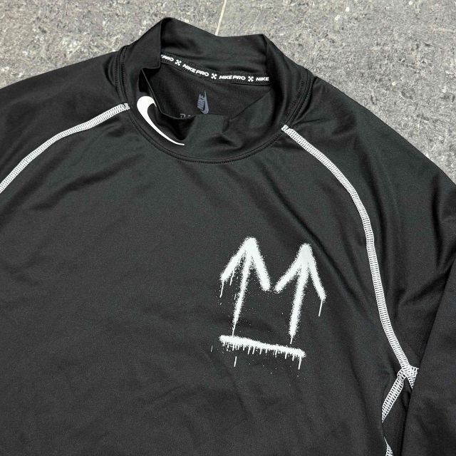 NIKE X OFF-WHITE ナイキ×オフホワイト ロングスリーブ トップ NIKE 20ss x OFF-WHITE PRO LONGSLEEVE TOP SIZE-M CN5528-010