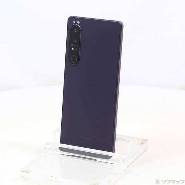 中古品〕 Xperia 1 IV 256GB パープル SO-51C docomo SIMフリー