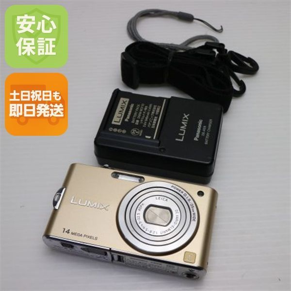 DMC-FX66 リュクスゴールド Panasonic LUMIX デジカメ 本体 土日祝発送OK 06000