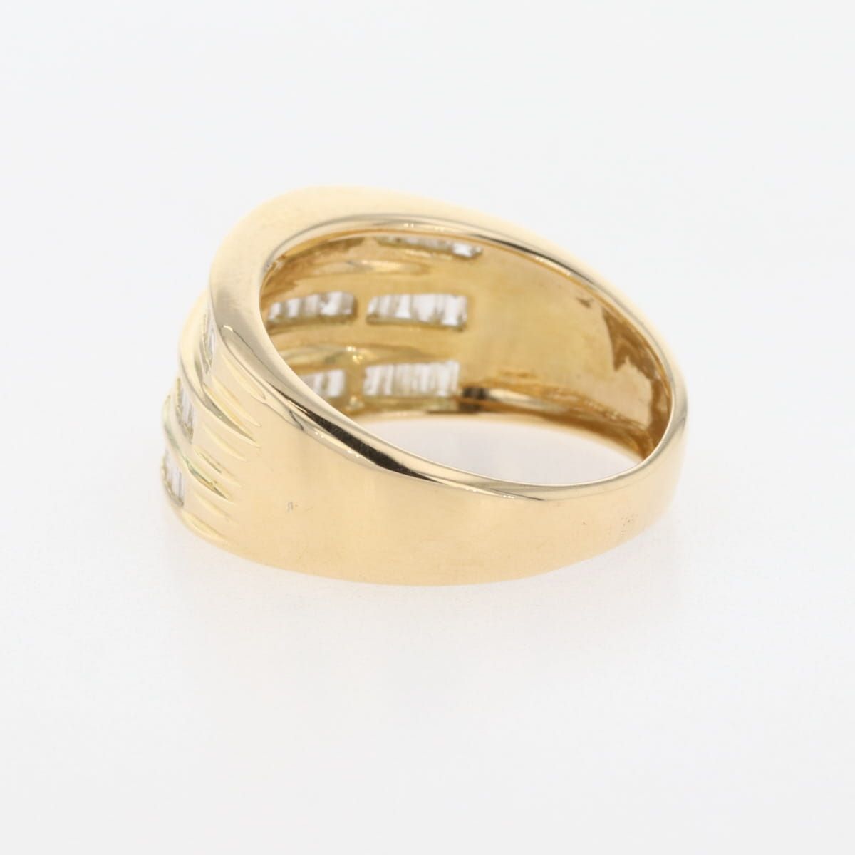 k18 メレダイヤ１２号リング セレクトジュエリー メレダイヤ デザインリング 12号 K18