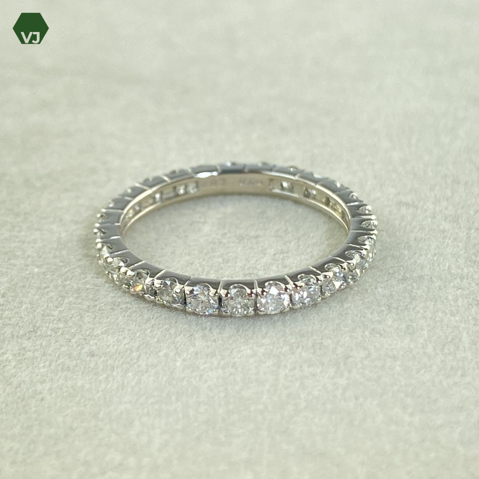 31-10】ダイヤモンド フルエタニティ リング D1.00ct 【中古】【PT950 