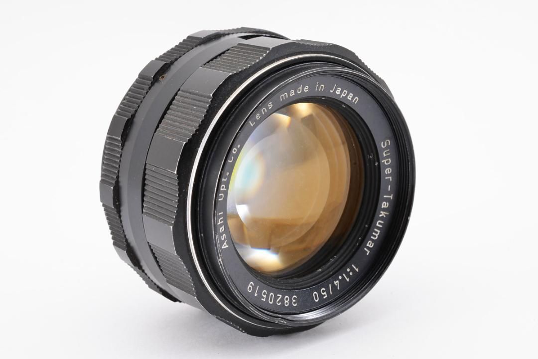 Super Takumar 50mm F1.4 黄変なし フィルター付 L851 - メルカリ