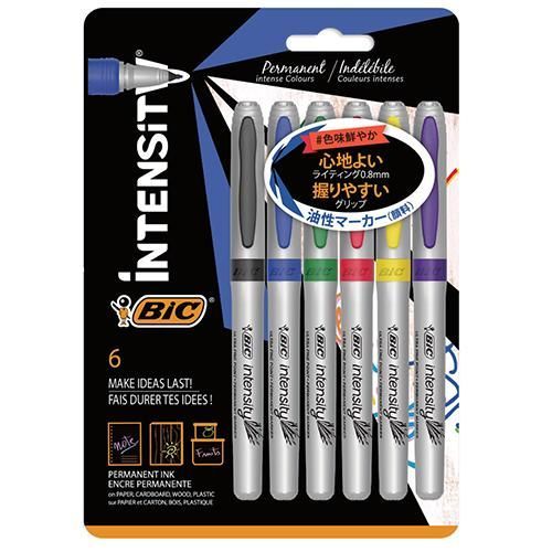 まとめ ＢＩＣジャパン 油性サインペン Intensity 油性ウルトラファイン6色? JP ITS-PMULFNPK6 6色 6色 ITS-PMULFNPK6 ×15セット