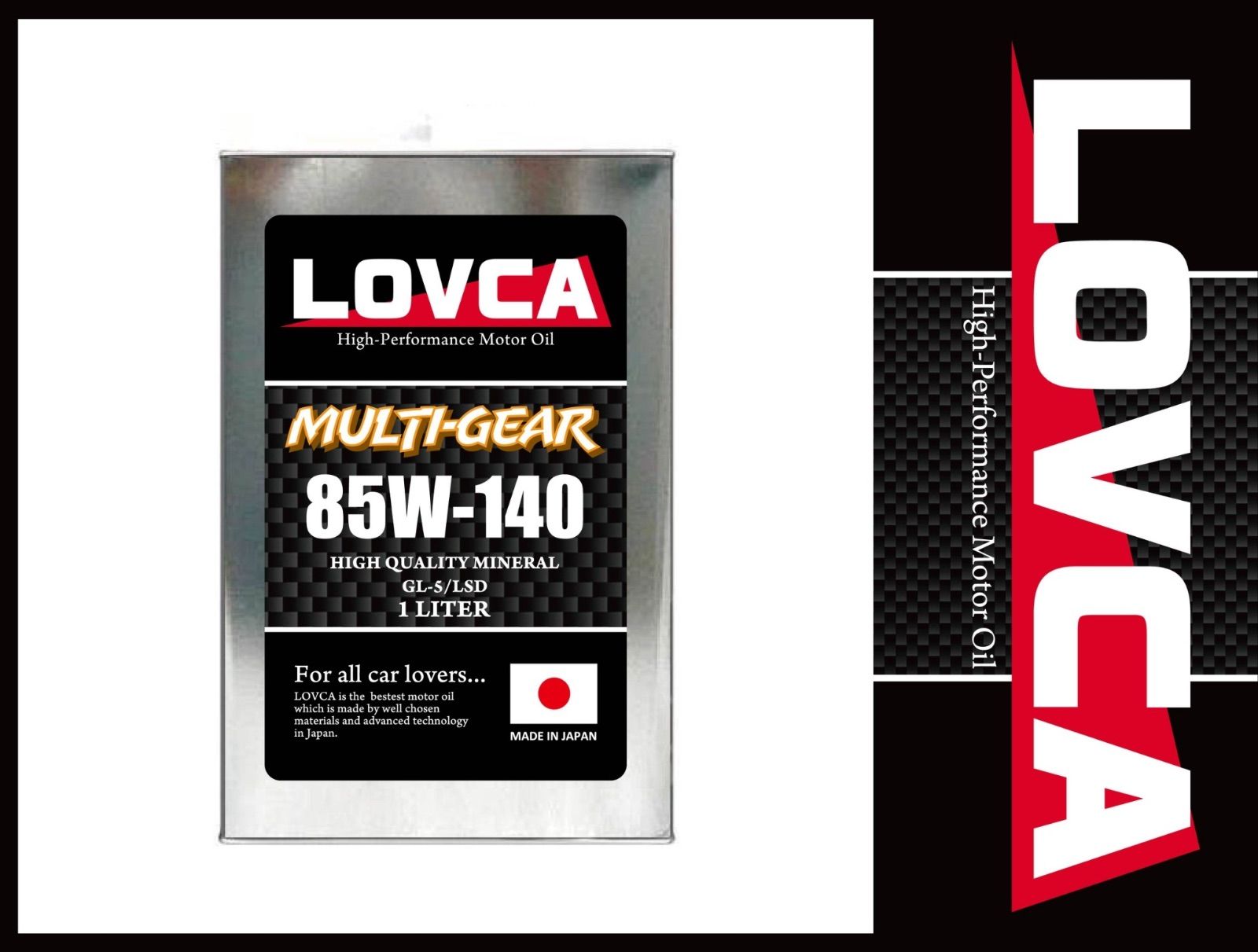 HOT送料無料送料無料LOVCA MULTI-GEAR 85W140 5L 高品質鉱物 日本製 メンテナンス用品