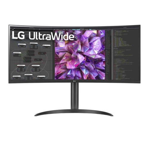 34WQ75C-B LG UltraWide 34型 UWQHDウルトラワイド曲面ディスプレイ 有線LAN搭載