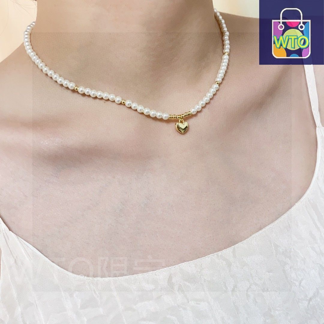 CHANEL ネックレス ABC088 B14702 チョーカー パール(505975672