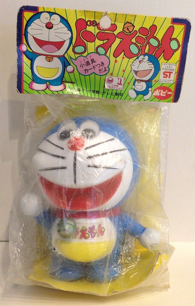 ポピー ソフビ ドラえもん1979年製 青成型 115mm - メルカリ