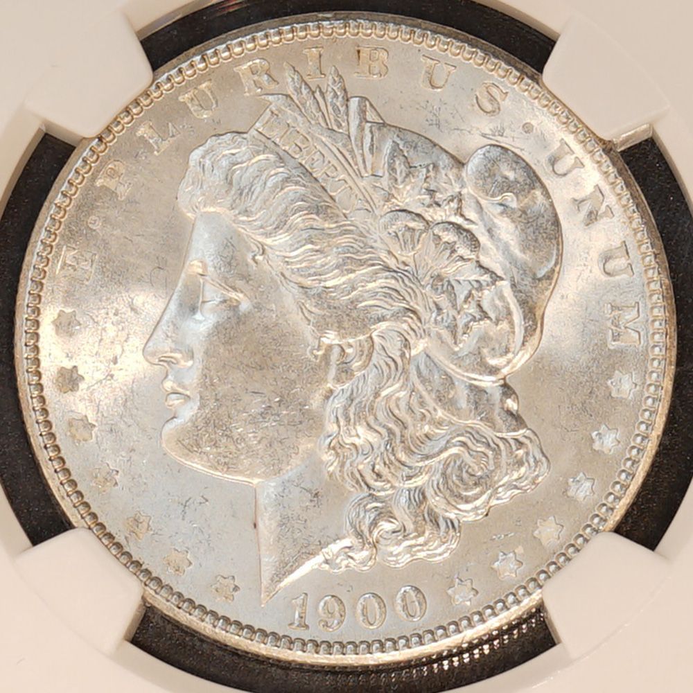 モルガンダラー 1900年 1ドル銀貨 NGC MS63 鑑定品 VAM-24 DDR ARROWS