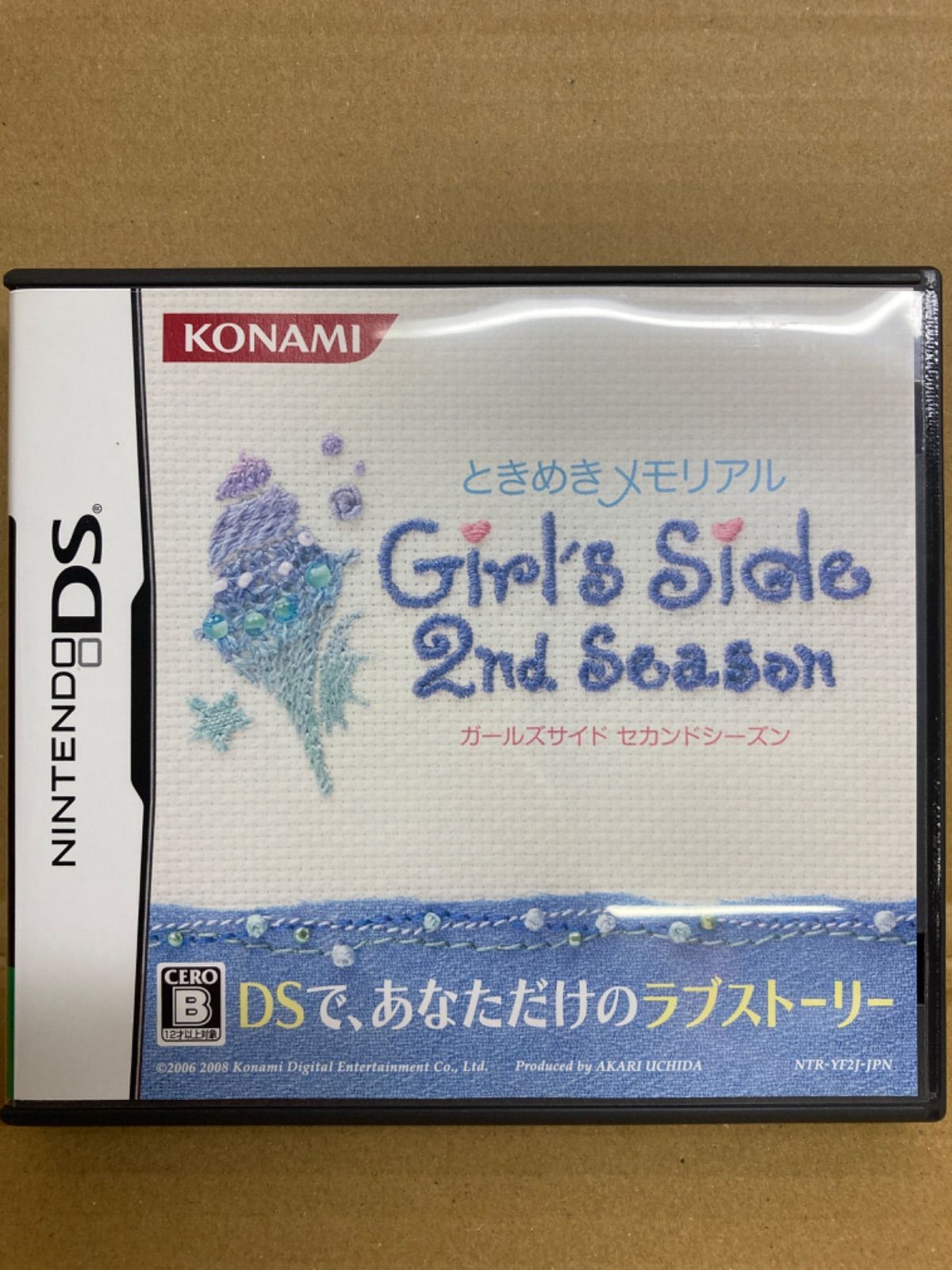 044 Nintendo DS ときめきメモリアル Girl's Side 𝟮𝗻𝗱 Season