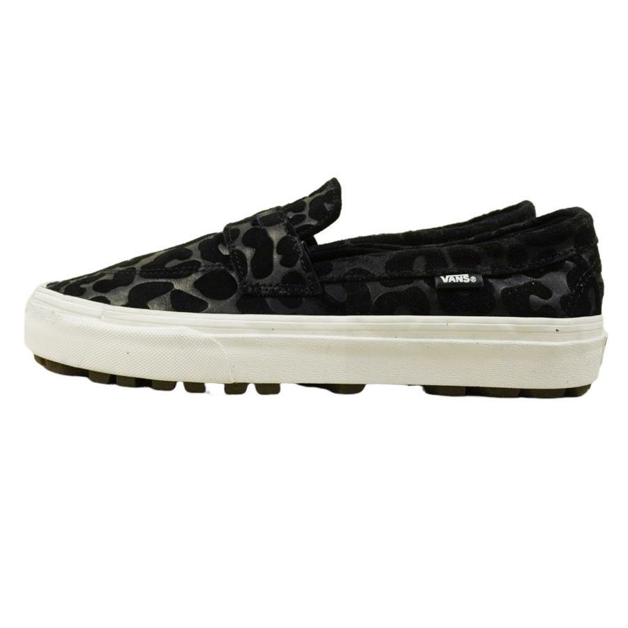 VANS スエード　ローファー　黒 VANS バンズ スニーカー SKATE LOAFER SUEDE BLACK VN000VA6BKA