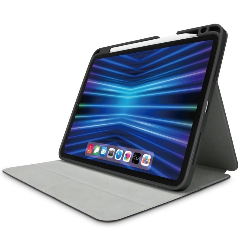 エレコム iPad Pro 11 第4世代 （2022年） ケース カバー フラップケース Apple Pencil収納 オートスリープ/ウェイク対応 ブラック TB-A22PMSABK