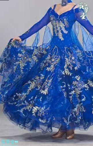 25年 ♥新色 社交ダンスドレス モダンダンス 華やか キラキラ オーダーメイド 撮影会 舞台 イベント 花夢堂-116