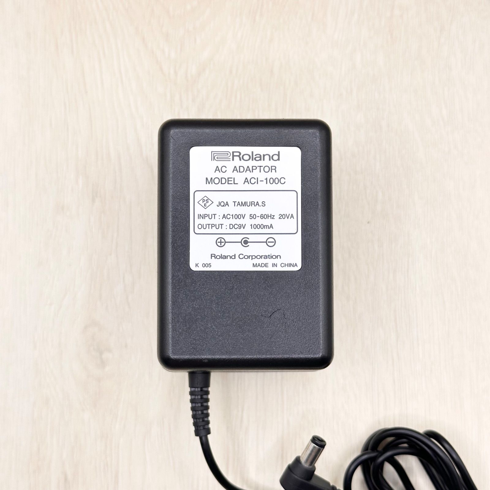 Roland XV-2020 AC電源付き ACI-100C 希少 名機 ACI-100C ローランド Roland 純正 純正品 9V 1A センター