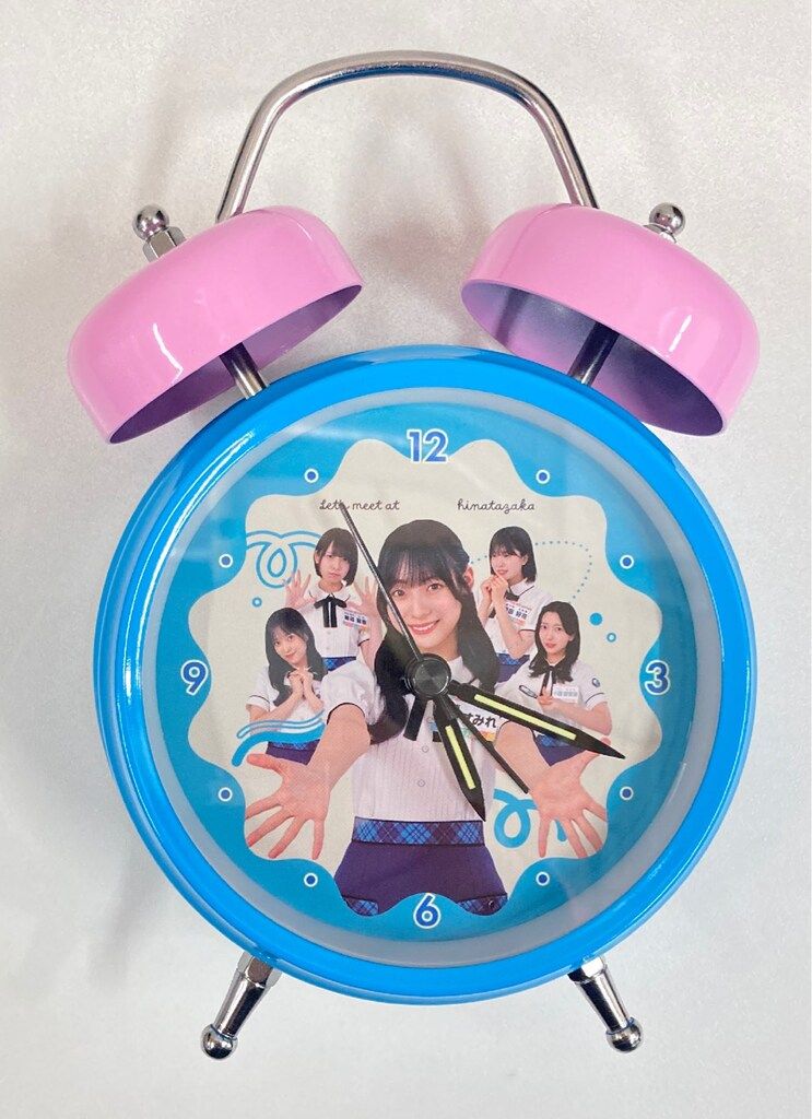 日向坂46 「日向坂で会いましょう」番組企画グッズ すみれの目覚まし告白時計 あんたい on X: 