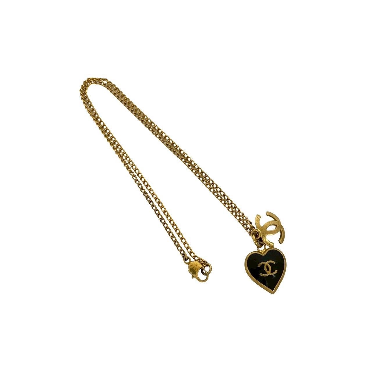 シャネル 95P シャネル 95P ココマーク ネックレス ゴールド ハート 