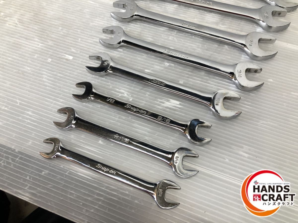 品 スナップオン 両口レンチ 11本セット 16|16～7|16 Snap-on HRDEVELOPMENT_JP