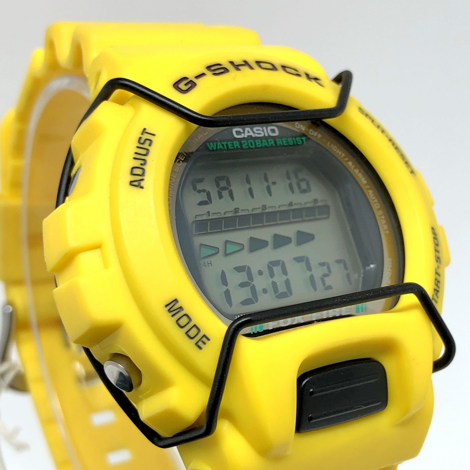 CASIO フォックスファイヤー DW-6630B プロテクター QZ 腕時計 CASIO G-SHOCK DW-6630B-9 イエロー プロテクター