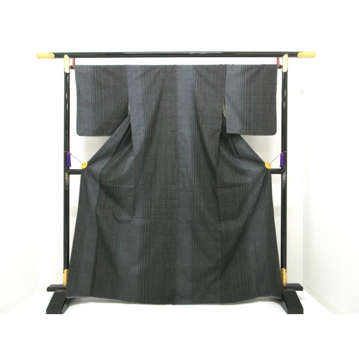 ♥品 紬 結城紬 本場結城紬 １００山 証紙付
