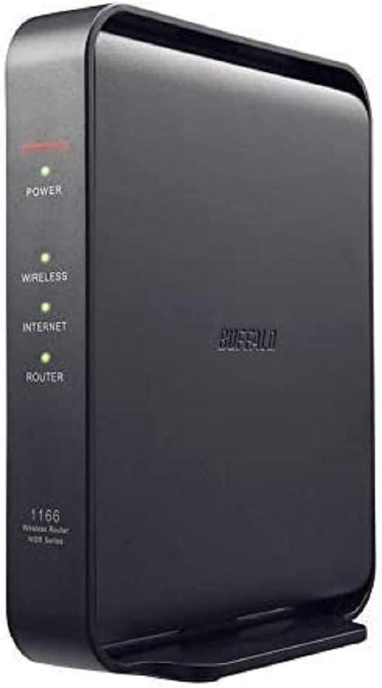 バッファロー 純正 ルーター WSR-1166DHPL2 N 11ac ac1200 866 300Mbps IPv6対応 デュアルバンド 3LDK 2階建向け エコパッケージ テレワーク 日本メーカー